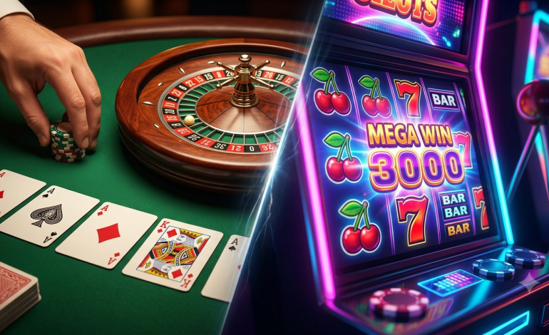 Jogos de Mesa vs Slots: Qual Dá Mais Lucro em 2026?